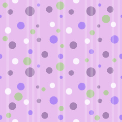 Click here to get myspace polka dots background code