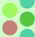 Click here to get myspace polka dots background code